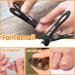 Thick Toenail Clippers - Extra Wide Jaw Opening, Long Handle, Heavy Duty Stainless Steel - 1 Pack for Men and Women - Includes Gift Box - Superior Quality - Buy Online on GoSupps.com
