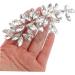 HAPINARY Crystal Hair Accessories Rhinestone Hair Comb for Bridal Sparkly Hair Comb Bridal Rhinestone Hair Comb Wedding Hair Comb for Bridal Wedding Hair Accessories Wedding Bride Hair Comb - Buy Online on GoSupps.com