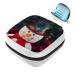 GIAPB Sanitary Napkin Storage Bag Period Bag Tampon Bag Makeup Bag Pad Pouch Snowman and Pine Tree Color5359