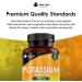 High Strength Potassium Supplement - 180 Vegan Tablets for Muscle & Nervous System - Gluten-Free, Non-GMO - Made in UK by New Leaf - 180 Count - Buy Online on GoSupps.com