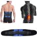 Buy S-6XL Oversize Lumbar Spine Decompression Belt | Lower Back Support for Men & Women | Pain Relief | Waist Corrector in Blue - Buy Online on GoSupps.com
