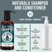 NATURALA Tea Tree Shampoo & Conditioner Set for Dry Itchy Scalp - Sulfate Free with Essential Oils - Anti-Dandruff Formula for Men and Women - Buy Online on GoSupps.com