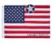 Flagolden American US Yacht Boat Flag 12x18 Inches Made in USA - Embroidered Stars with2 Brass Grommets and 4 Sewn Stripes Heavy Duty Nylon Nautical U.S .A Outdoor or Indoor Flags 12x18 inch American Boat Flag