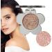 Eyeshadow Single | Travel Eyeshadow Palette Eyeshadow Makeup Highlighter Matte Flower Shape Eye Shadow Long Lasting Wear Glitter Primer Palette 201 - Buy Online on GoSupps.com