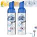 Yougo Drain Cleaner Yagou Foam Drain Cleaner Bathroom Drain Cleaner Shower Drain Clog Remover Natural Drain Cleaner Clog Remover (2pcs)
