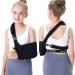 Fotgok Breathable kids Arm Sling with Waist Belt for Shoulder Children-Shoulder Immobilizer with Strong Support-Padiatric Breathable Arm Support Brace for Shoulder Injury Black (Small)
