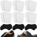 6 Pairs Tongue Pads and 3 Pairs Heel Pads for Shoes That are Too Big Self-Adhesive Heel Grips for Men Women