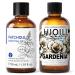 HIQILI 30ML Patchouli Essential Oil & 30ML Gardenia Fragrance Oil for DIY Diffuser
