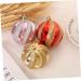 Cabilock 18 Pcs Christmas Hanging Balls Fillable Christmas Ornaments Christmas Ball Pendant Prom The Banner - Buy Online on GoSupps.com