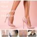 6 Pairs Heel Cushions Inserts for Loose Shoes | Comfort Grips Liner - Prevent Slipping Blisters & Heel Pain - Black & Beige - Buy Online on GoSupps.com