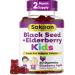 Sakoon nutrition Elderberry & Black Seed Oil Gummies for Kids  Immune Support Gummies  with Vitamin C and Zinc  Delicious Berry Flavor  60 Gummies