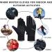 FIENVO Winter Gloves - Thermal, Water Resistant, Windproof, Touch Screen - Black Large - Buy Online on GoSupps.com