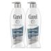 Curel Itch Defense Calming Moisturizer Set Body Lotion with Advanced Ceramide Complex Pro-Vitamin B5 Shea Butter for Dry Itchy Skin (Pack of 2) 480 mL x2