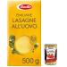 Italian Gourmet E.R. Barilla Pasta all'Uovo Le Emiliane Lasagna Egg Pasta with Egg 500g + Italian Gourmet Polpa 400g (Pack of 12)