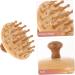 FOMIYES 4-Piece Beech Massage Comb Set - Portable Relaxation & Shower Brush for Women | Gua Wooden Hair Tools - Buy Online on GoSupps.com