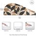 Black Brown Leaves Hair Towel 2 Pack - Super Absorbent Quick Dry Hair Turbans for Women & Girls - Buy Online on GoSupps.com