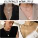 Stosts Layered Necklace Clasps - 2 Pack 3 Strand Jewelry Spacers for Tangle-Free Layering - Gold & Silver Flower Design - Buy Online on GoSupps.com