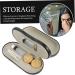 Buy BUIFULSIC Double-Use Travel Glasses Case & Contact Lens Container - Compact 15.8x7.4cm Metal Case for Sunglasses & Lenses - Ideal for International Shipping - Buy Online on GoSupps.com