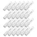 Veemoon 30pi ces Lot de Mini Tubes de Gloss Vides Plastique Transparent pour DIY L vres Rechargeables et Anti-fuites pour Voyages et Maquillage