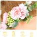 DOITOOL 1pc Hair Comb Bridesmaids Hair Clip Bride Wedding Headdress Headpiece for Bride Vintage Hair Accessories Bride Headpiece Photo Props Wreath Wig Bridegroom Pink Alloy - Buy Online on GoSupps.com