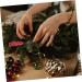 ABOOFAN 50pcs Flower Garland Fake Berry Stem Artificial Xmas Berry Stem Artificial Berry Christmas Tree Decor Christmas Berry Picks Artificial Berries Stems Red Fruit Branch - Buy Online on GoSupps.com