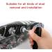 Golf Shoe Spikes Wrench - Universal Zinc Alloy Spike Removal Tool - Buy Online on GoSupps.com