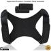 POAGL Posture Corrector for Men | Adjustable Upper Back Brace for Neck, Back, and Shoulder Pain Relief | Clavicle Support Brace for Kyphosis Straightening | Design Patented | Universal Fit | Black - Buy Online on GoSupps.com