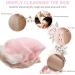 Yiclick Exfoliating Washcloth Towel 3 Pack for Body Exfoliation - Korean Back Scrubber and African Net Sponge Brush - 3 Colors - Buy Online on GoSupps.com