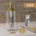 Akalin Shampoo and Conditioner Dispenser 16oz Set of 3 Refillable Shampoo and Conditioner Bottles with Pump 3 Clear Body Wash Dispenser for Shower Gold Soap Dispenser Bathroom (Clear) 3pcs 500ml Gold Pump Bottles - Clear - Buy Online on GoSupps.com