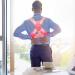 Adjustable Full Back Support Belt Shoulder Posture Corrector Belt Non-Sensory Design Back Straightener for Home School Gym Work Area - Buy Online on GoSupps.com