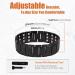 Jeracol 99.99% Solid Copper Magnetic Bracelet for Men | 3X Ultra Strength Magnets (3500 Gauss) | Adjustable Size | Jewelry Gift Box | Black - Buy Online on GoSupps.com