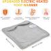 Yiida Foot Warmer - 6 Stage Temperature Control Heating Mat for Feet Bed Office & Home | Fast Warming & Car Power Off - Buy Online on GoSupps.com