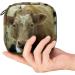 Sanitary Napkin Storage Bag Zipper Menstrual Cup Pouch - Brown Dairy Cattle Cow Theme - Multicoloured - Buy Online on GoSupps.com