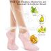 Silicone Moisturizing Socks for Women - Soft Gel Foot Care for Cracked Heels & Dry Feet - Spa Pedicure Treatment (1 Pair - Buy Online on GoSupps.com