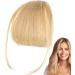 Generic Bang Extensions Clip Human Hair - French Bangs Clip on Hair Bangs Extensions Neat Bangs Hair Extension French Bangs Clip On Fake Bangs Fringe Stylish Fringe Hairpieces for Dinner Date gold - Buy Online on GoSupps.com