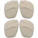 Ergonomic Midfoot Supports for Comfort | 2 Pairs Soft Insoles for Slippers Sneakers & Boots | Mingchengheng Apricot - Buy Online on GoSupps.com