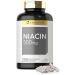 Carlyle Niacin 500mg | 250 Capsules | Non-GMO Gluten Free
