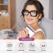 LVIOE Blue Filter Glasses - Reduce Eye Strain for Gamers & Non-Glasses Wearers | Blue Light Blocking | International Shipping - Buy Online on GoSupps.com