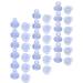 PAMASE 18 Pairs 3 Sizes Grass High Heel Protectors for Walking on Grass and Uneven Floor, Clear Heel Sink Stoppers for Women Wedding Shoes