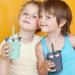 Tiblue Kids Stainless Steel Cups - 8oz 4 Pack with Leak Proof Lids & Silicone Straws - BPA Free Toddler Tumblers for Boys & Girls - Buy Online on GoSupps.com