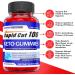 Rapid Cut 100 Keto Gummies - 3 Pack Vegan Formula with ACV, Vitamin B12 - 180 Gummies - Buy Online on GoSupps.com