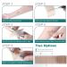 Silicone Scar Sheets Roll (1.6 x 158) - Effective Scar Removal Tape for C-Section Keloid Burn & Acne Scars | Reusable Silicone Scar Strips - Buy Online on GoSupps.com
