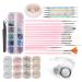 Nail Art Tool Set Nail Art Kit Nail Decoration Nail Art Brush Nail Rhinestones Nail Art Decoration Supplies for Nail Art Salon for Household