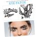 ABOOFAN 6 Pairs Eye Shadow Stickers False Eyelashes Halloween Eyelashes Fluffy Eyeslash Christmas Eye Lashes 3d Fake Eyelashes Black Decor Eyeshadow Stickers Paper Eyeliner Spider Child - Buy Online on GoSupps.com