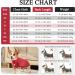 Warm & Light Hjyokuso Dog Sweater - Fleece Coat for Small to Large Dogs | Bright Red Winter Dog Jacket - Buy Online on GoSupps.com