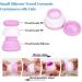 4 Pack Multi-Colored Cosmetic Containers 20ml - Silicone Screw Cap for Creams Lotions & Tablets - Ideal for Travel & Outdoor Use - Buy Online on GoSupps.com