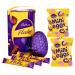 Cadbury Easter Eggs Chocolate Bundle of Cadbury Flake Large Chocolate Easter Egg with 3 Flake Chocolate Bars & 2 Mini Eggs Cadbury Bags (80g) | Easter Eggs Chocolate | Chocolate Gifts
