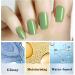 Green Nail Polish Nail Varnish Long Lasting Matcha Green Nail Varnish Water-based Quick Dry Summer Nail Gel Chip Resistant Colored Nail Polish for DIY Nail Art No Need Cure - Buy Online on GoSupps.com