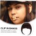 Mikinona Bang Clip Hair Air Bangs Woman Fake Bangs Clip in Hair Bangs Hair Accessories Bangs Hair Clip Fake Hair Bangs Clip in Bangs Hair Bangs Extensions 25X15X2CM Dark Red - Buy Online on GoSupps.com