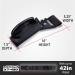 LEGEND XT420 Archery Hip Quiver - 3 Arrow Tube Holder, Storage Pockets, Premium Nylon Material - Right Handed Black - Buy Online on GoSupps.com